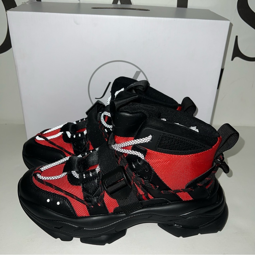 JAVI red black shoes multiple sizes